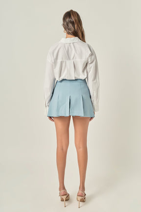 Twill Skort