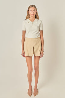 ENGLISH FACTORY - Twill Skort - SKORTS available at Objectrare