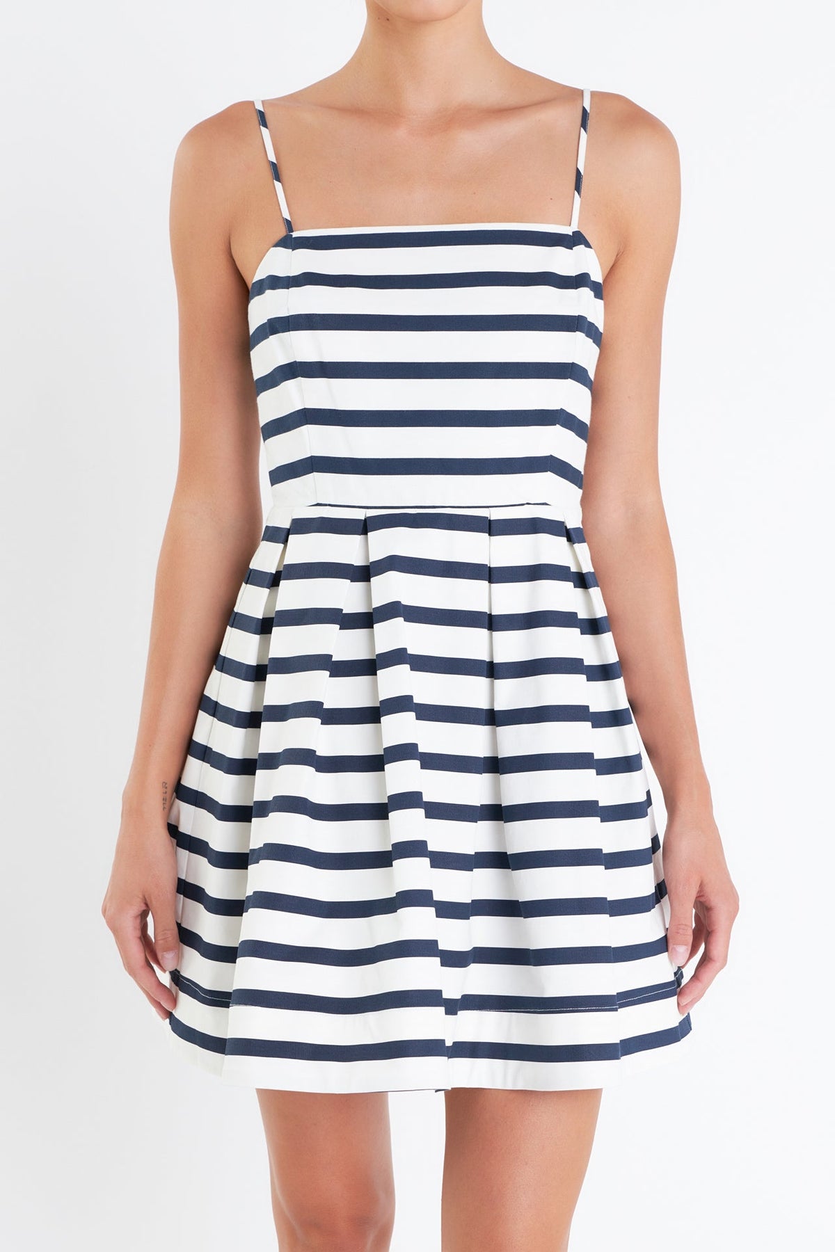 ENGLISH FACTORY - Striped Mini Dress - DRESSES available at Objectrare