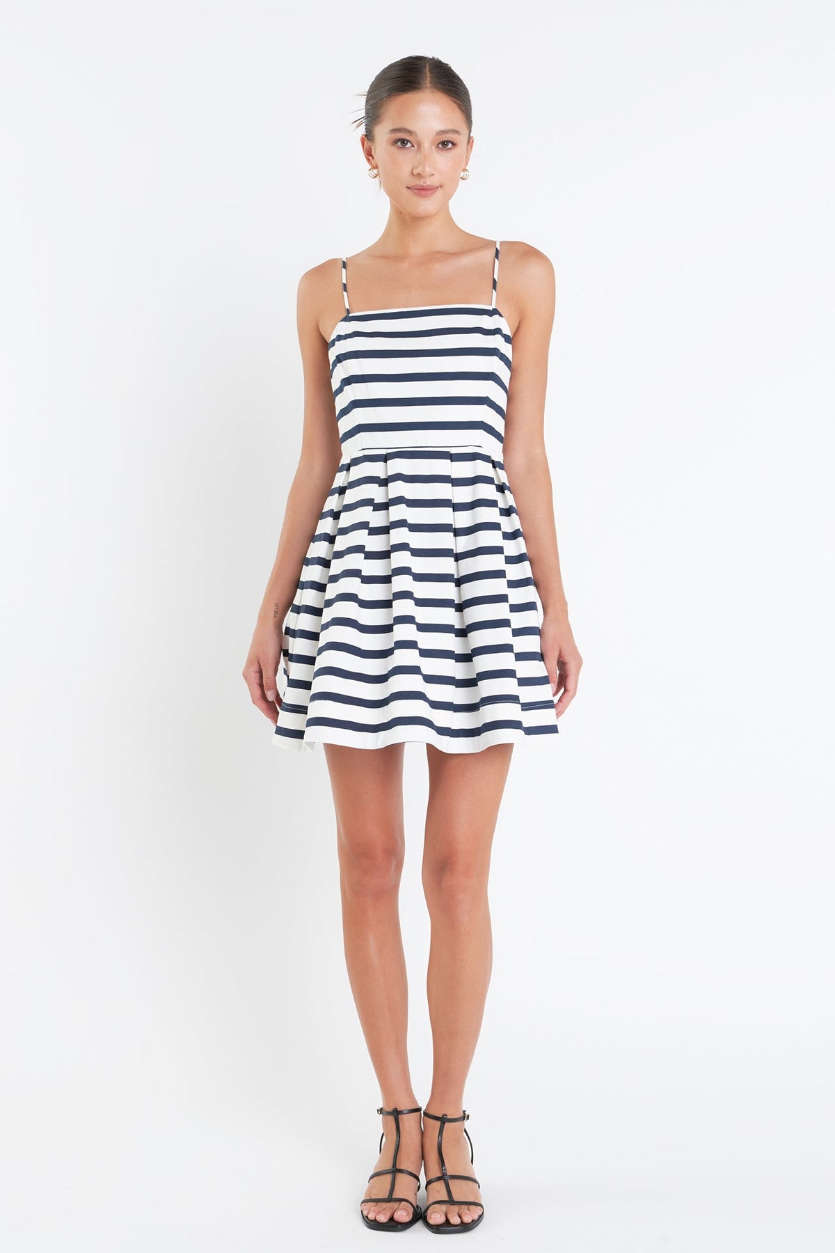 ENGLISH FACTORY - Striped Mini Dress - DRESSES available at Objectrare