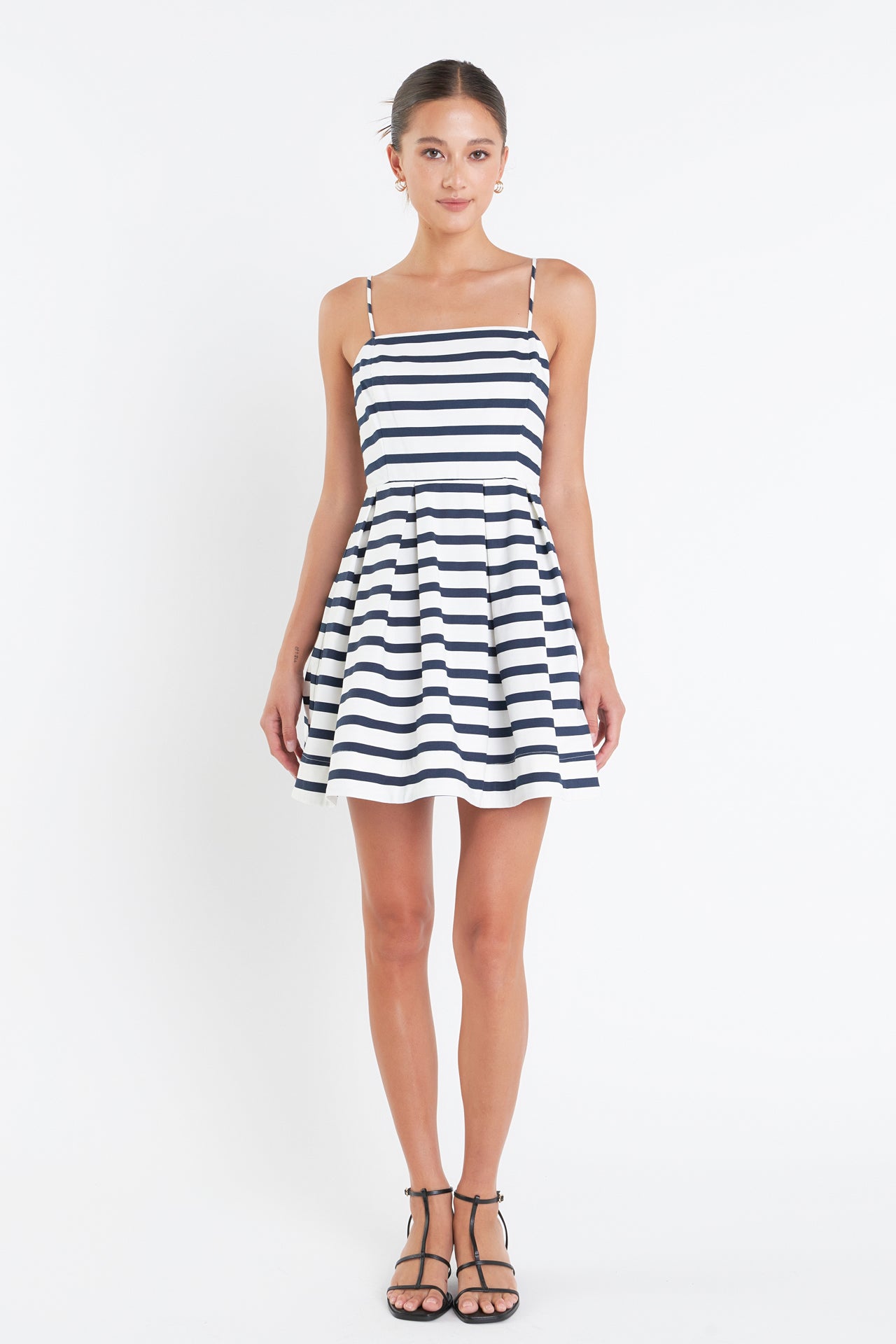 ENGLISH FACTORY - Striped Mini Dress - DRESSES available at Objectrare