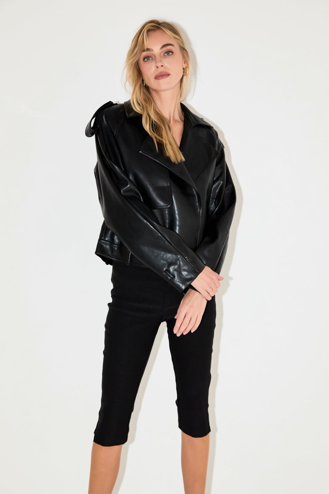 Trench Short Pu Jacket