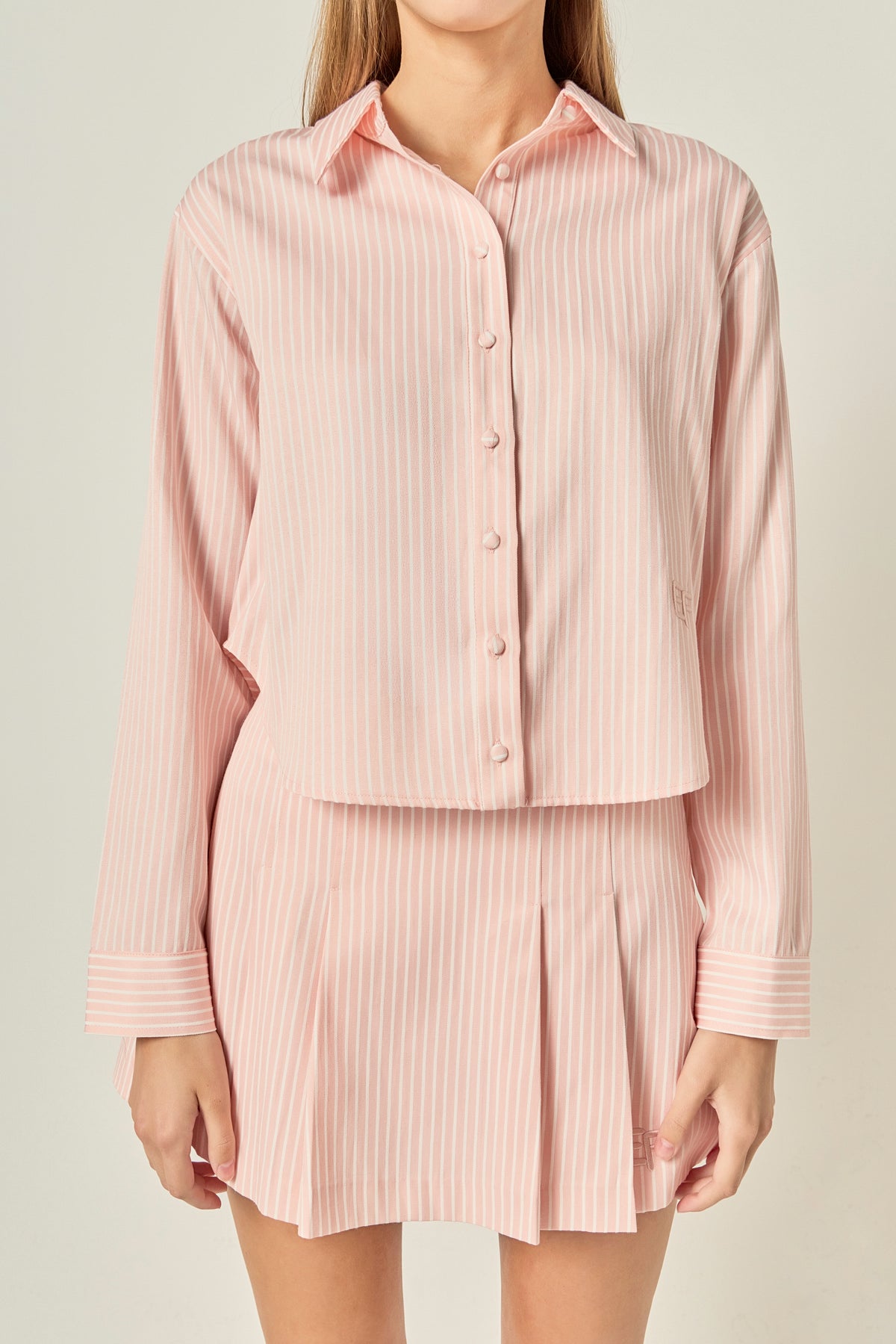 ENGLISH FACTORY - Stripe Shirt - TOPS available at Objectrare