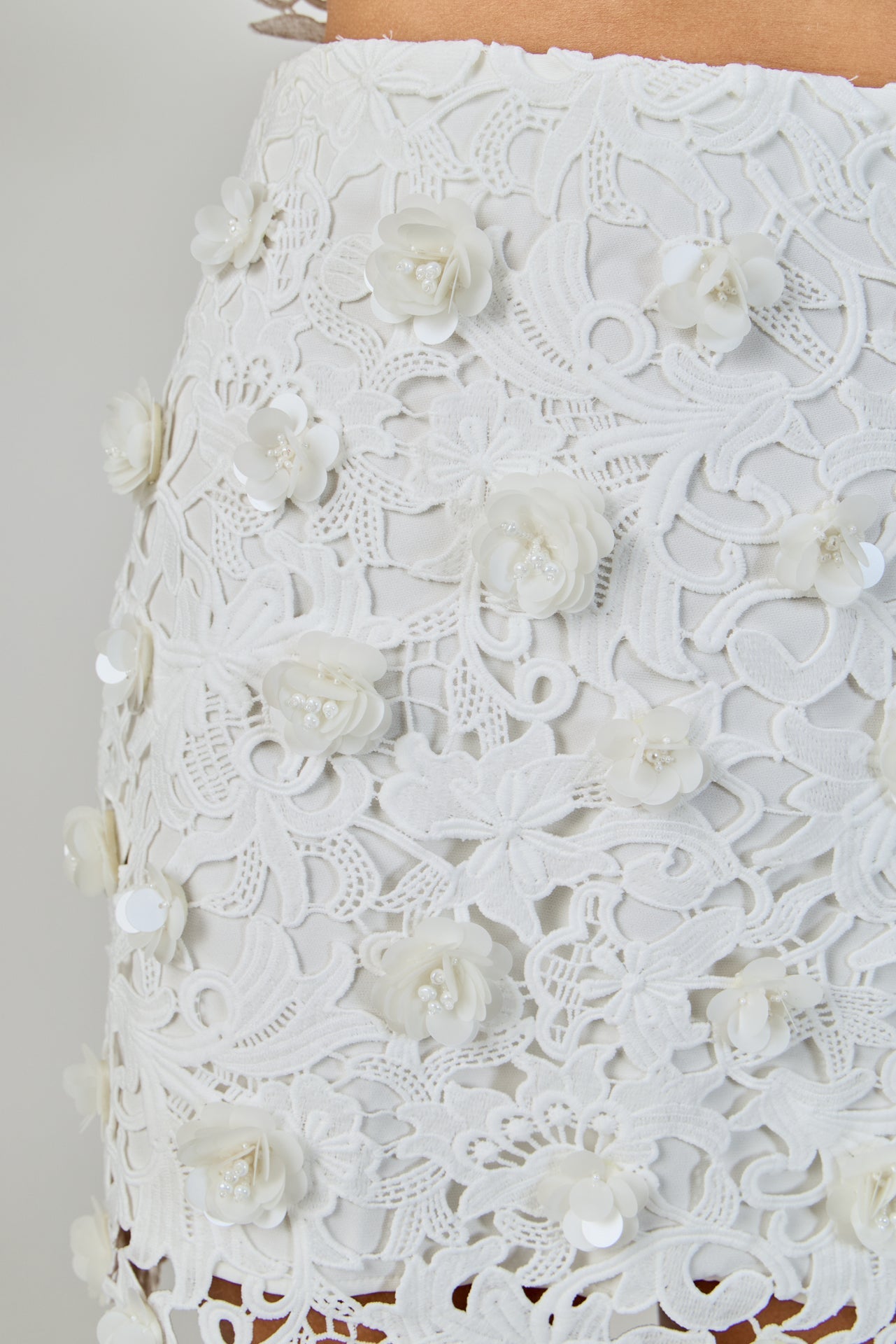 ENDLESS ROSE - Embellished Mini Skirt - SKIRTS available at Objectrare