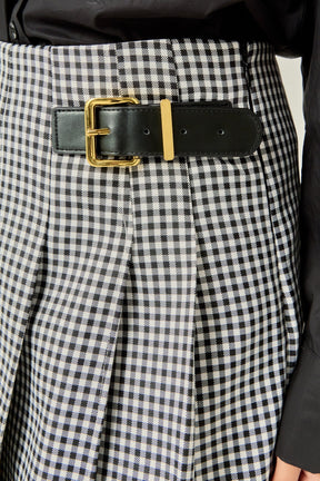 ENGLISH FACTORY - Gingham Check Skort - SKORTS available at Objectrare