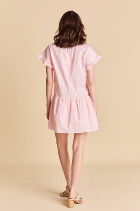 ENGLISH FACTORY - Ruffled Mini Dress - DRESSES available at Objectrare