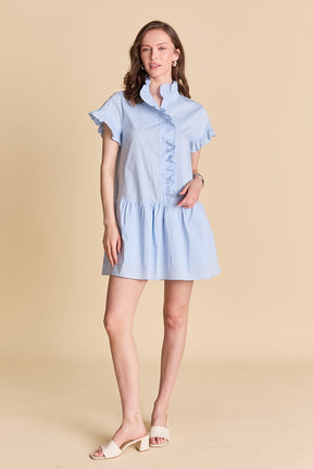 ENGLISH FACTORY - Ruffled Mini Dress - DRESSES available at Objectrare