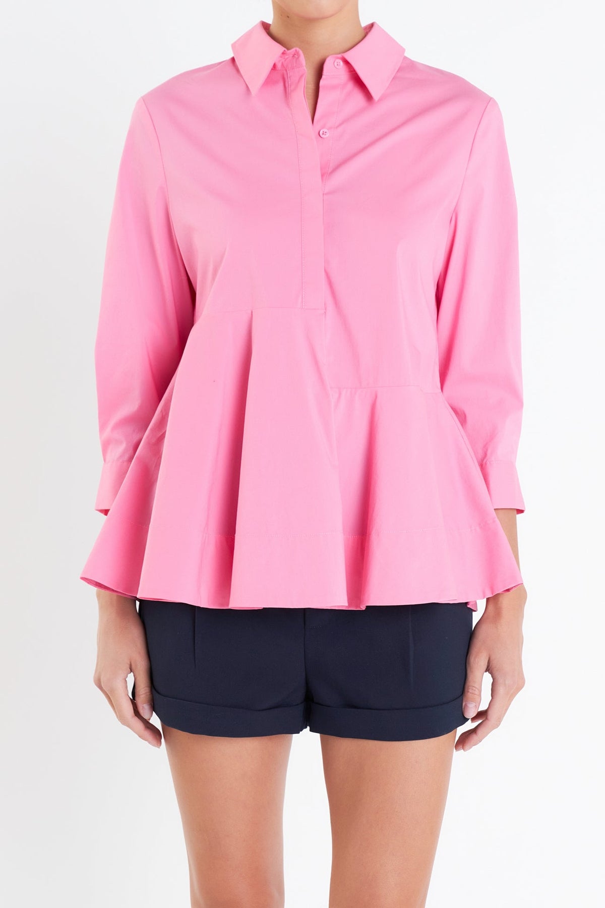 Peplum Waist Detailed Blouse
