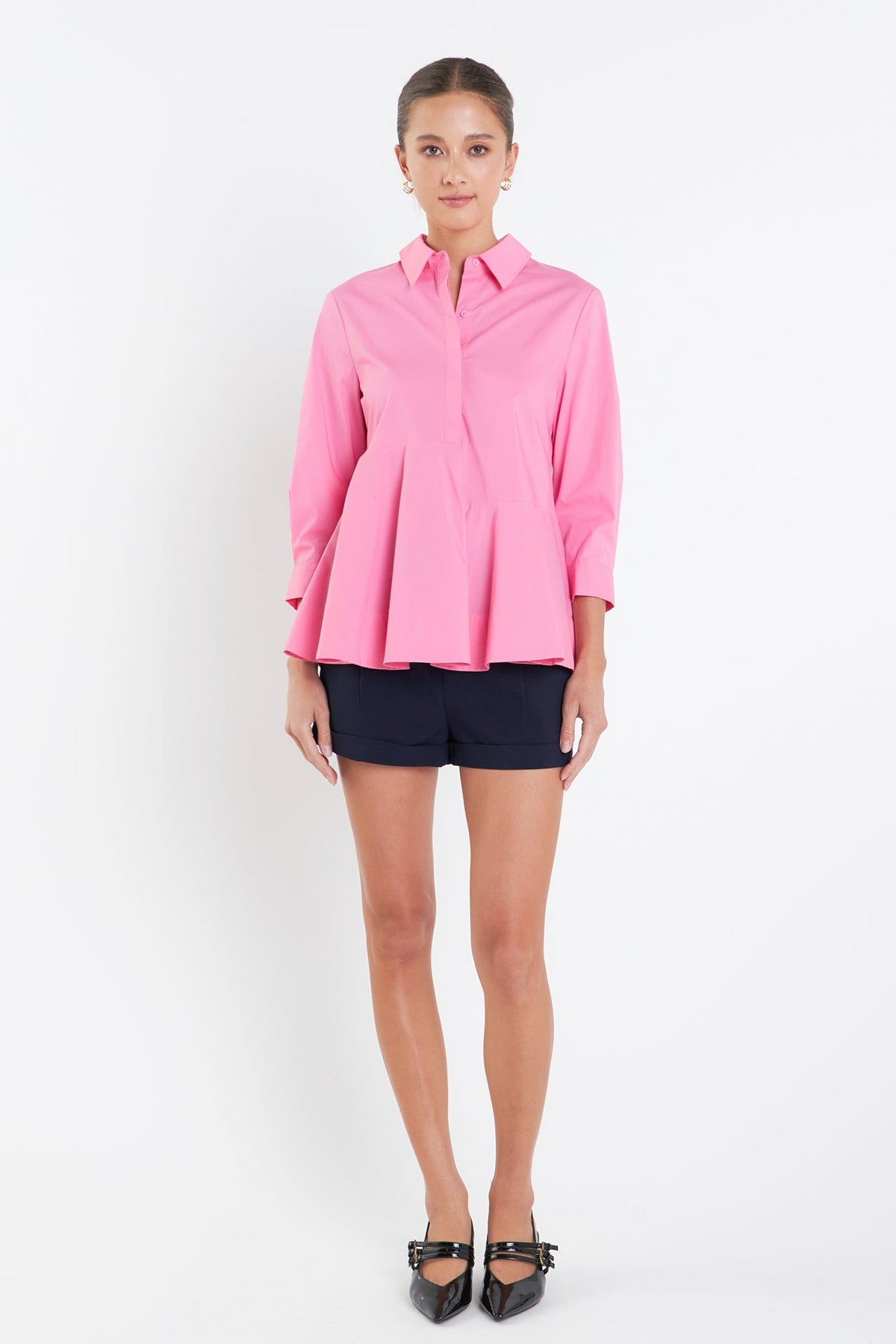 Peplum Waist Detailed Blouse