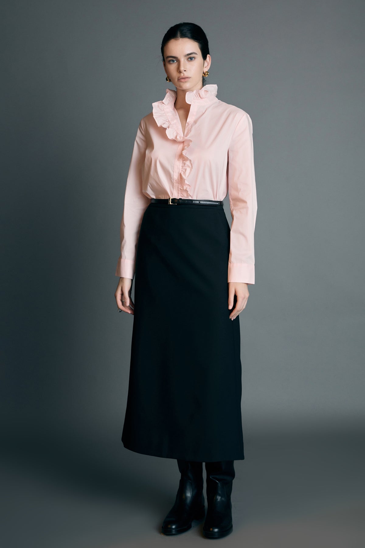 ENGLISH FACTORY - Ruffled Shirt - SHIRTS & BLOUSES available at Objectrare