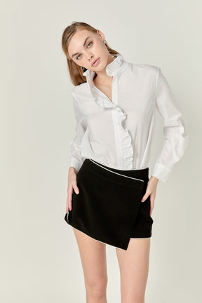 Ruffled Shirt