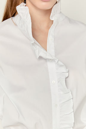 Ruffled Shirt