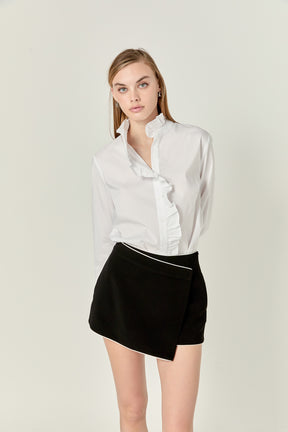 Ruffled Shirt