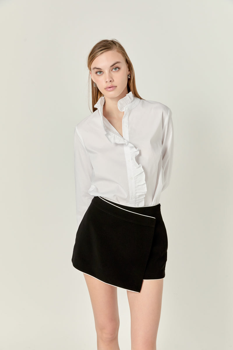 Ruffled Shirt