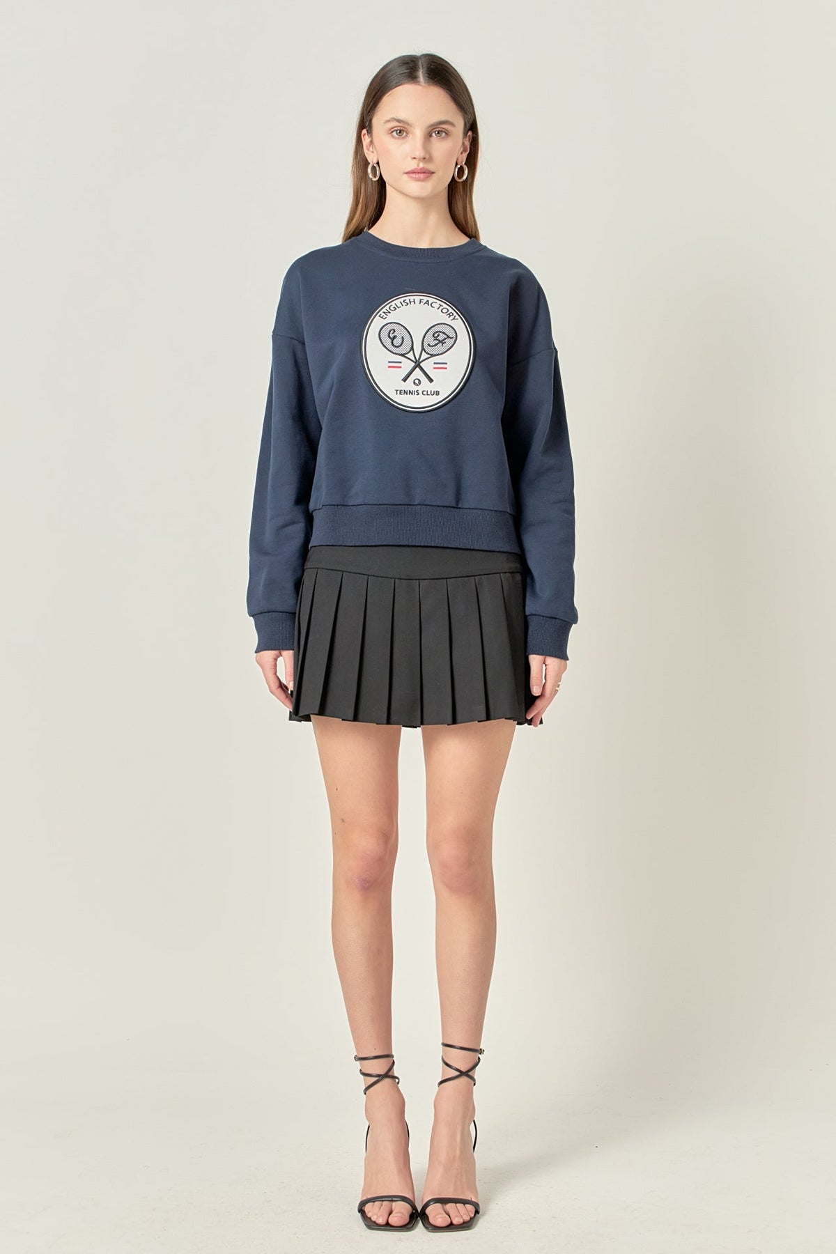 Velvet Patch Sweatshirt