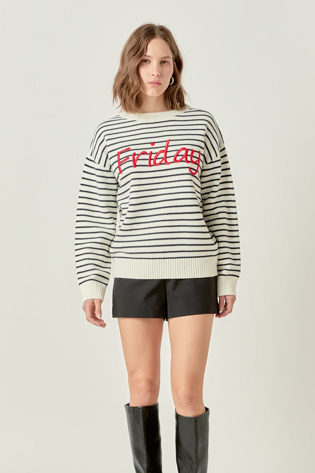 Friday Lettering Sweater