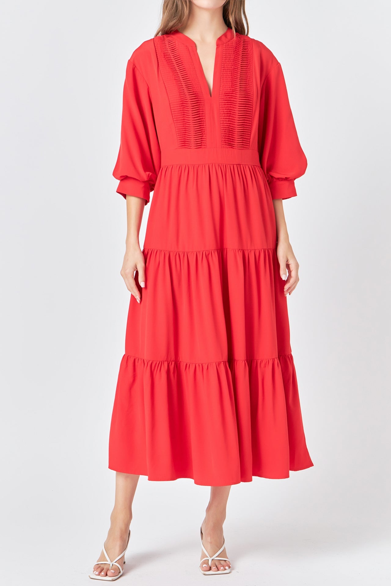 ENDLESS ROSE - Pin Tuck Dress - DRESSES available at Objectrare