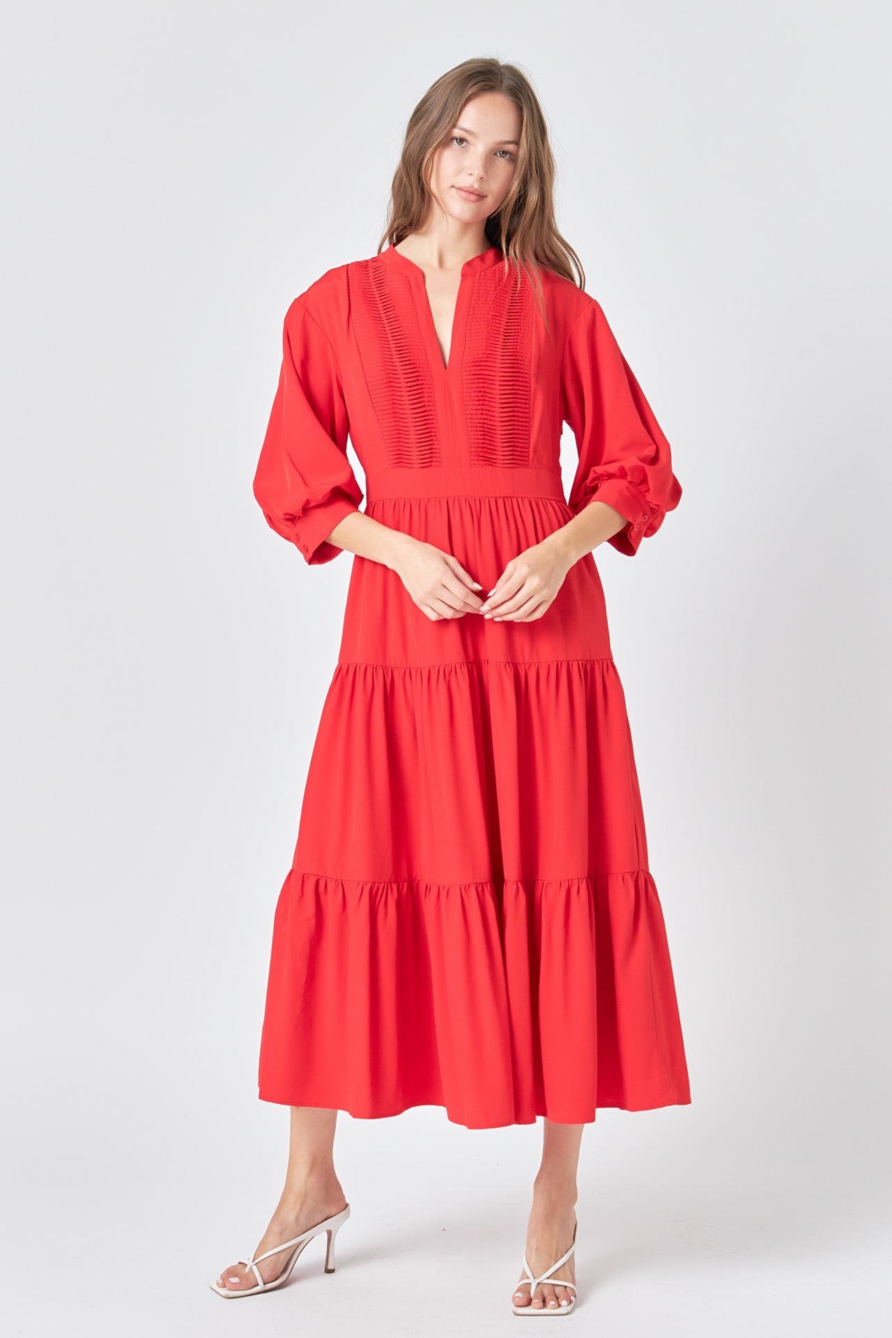 ENDLESS ROSE - Pin Tuck Dress - DRESSES available at Objectrare