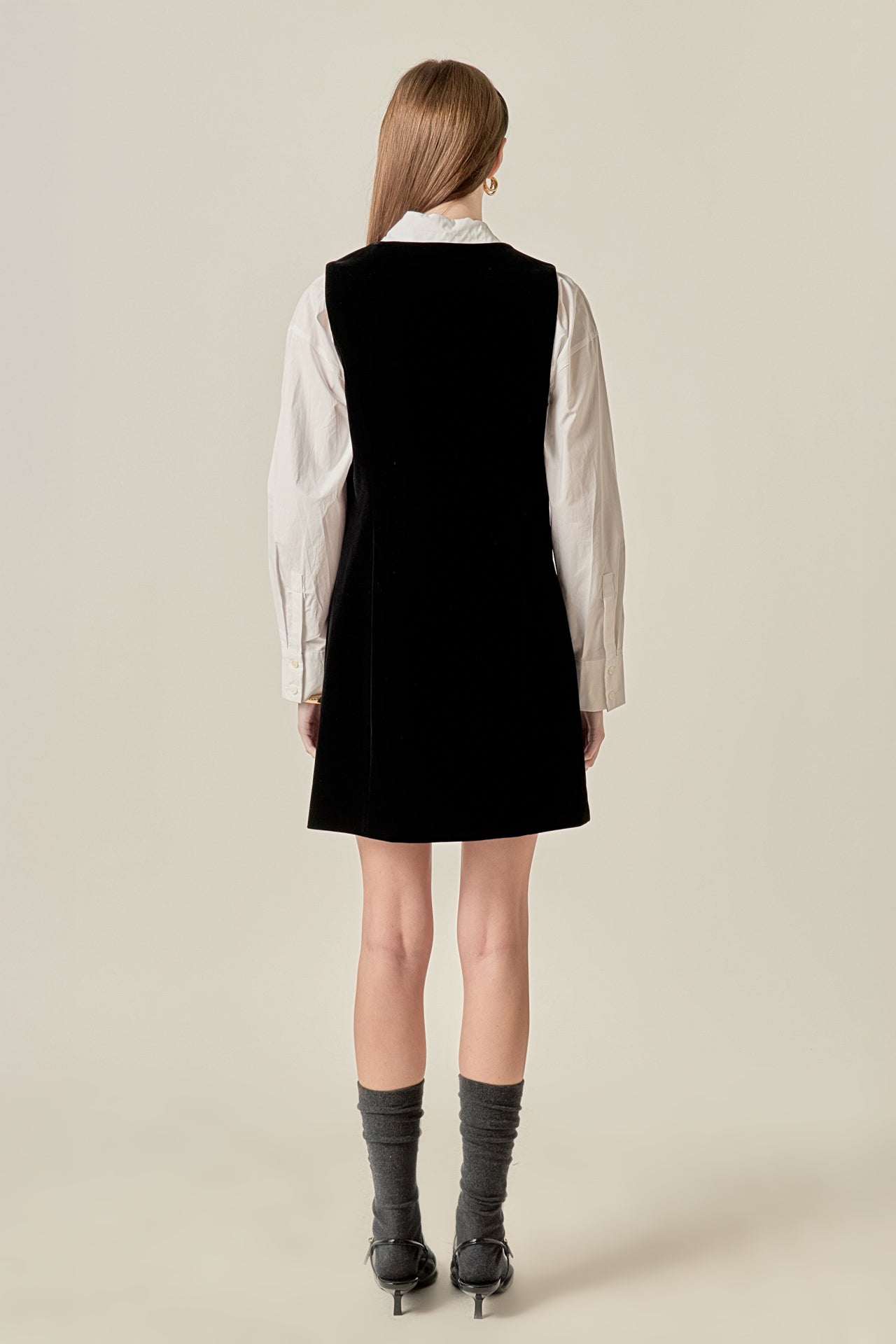 ENGLISH FACTORY - Velvet Mini Dress - DRESSES available at Objectrare