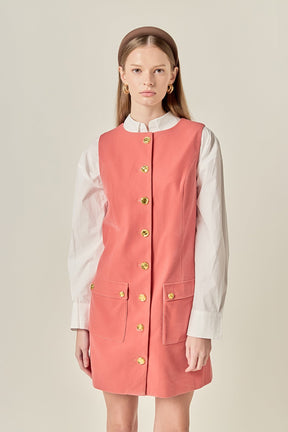 ENGLISH FACTORY - Velvet Mini Dress - DRESSES available at Objectrare