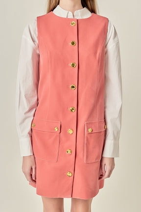 ENGLISH FACTORY - Velvet Mini Dress - DRESSES available at Objectrare