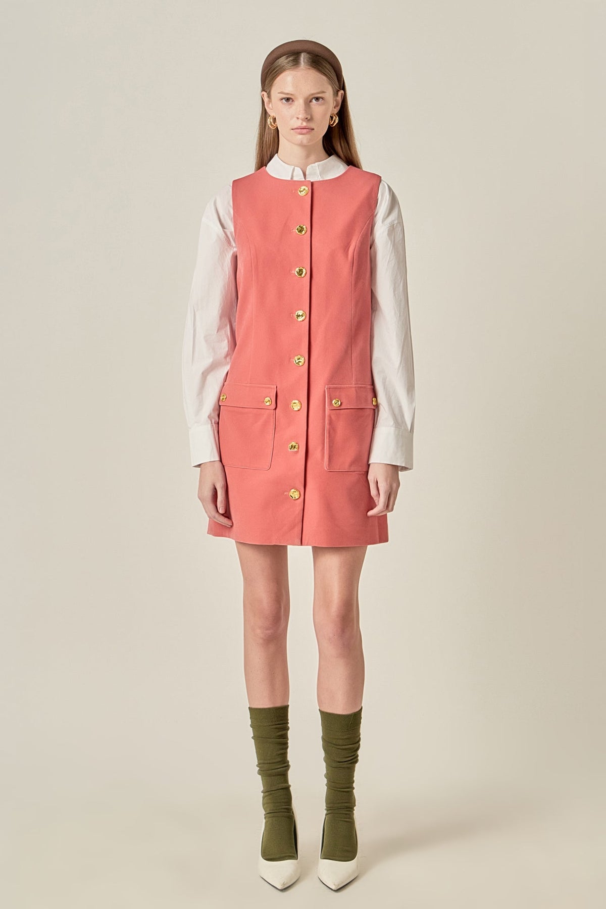 ENGLISH FACTORY - Velvet Mini Dress - DRESSES available at Objectrare