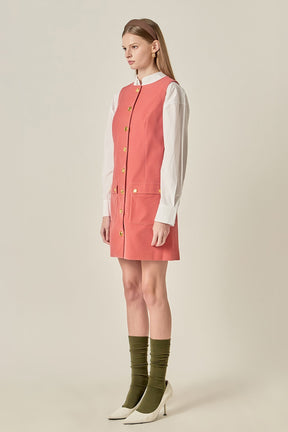 ENGLISH FACTORY - Velvet Mini Dress - DRESSES available at Objectrare