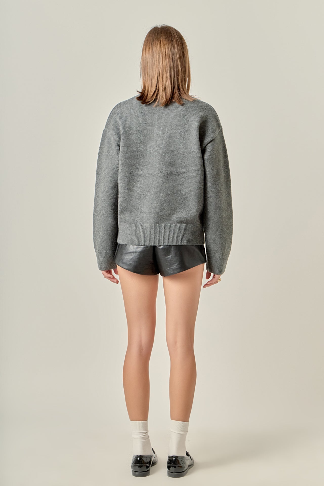 ENGLISH FACTORY - Heart Sweater - SWEATERS & KNITS available at Objectrare