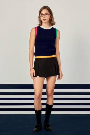 Color Block Vest