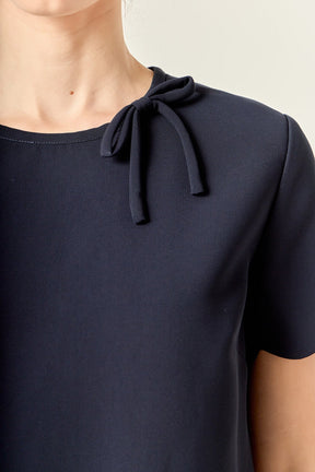 ENGLISH FACTORY - Scallop Mini Dress - DRESSES available at Objectrare