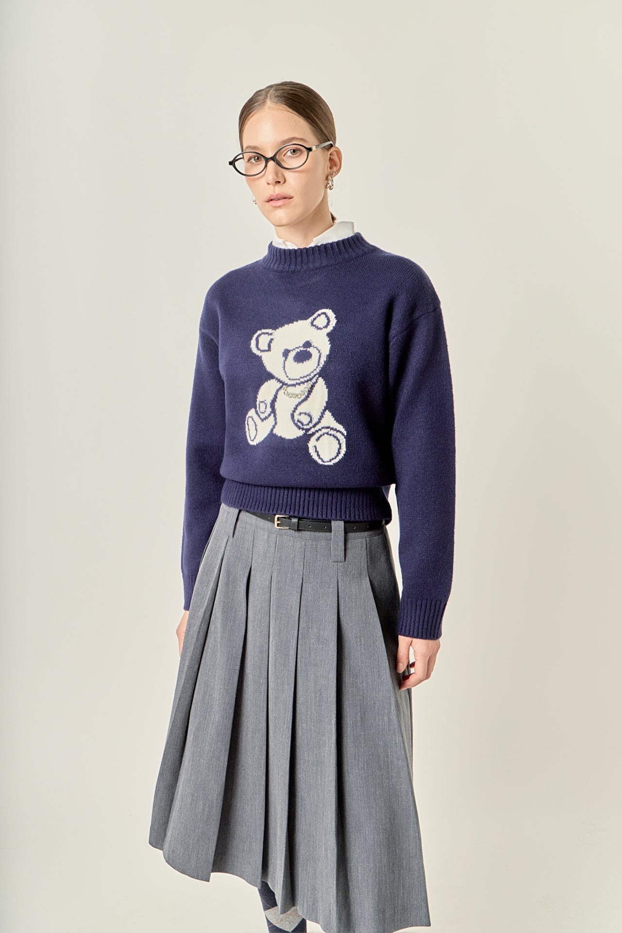 Olivia Teddy Bear Knit