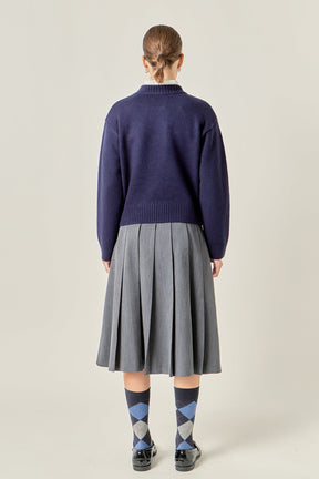 Olivia Teddy Bear Knit