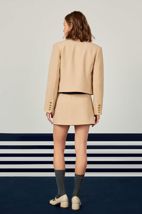 ENGLISH FACTORY - Scalloped Jacket - JACKETS available at Objectrare