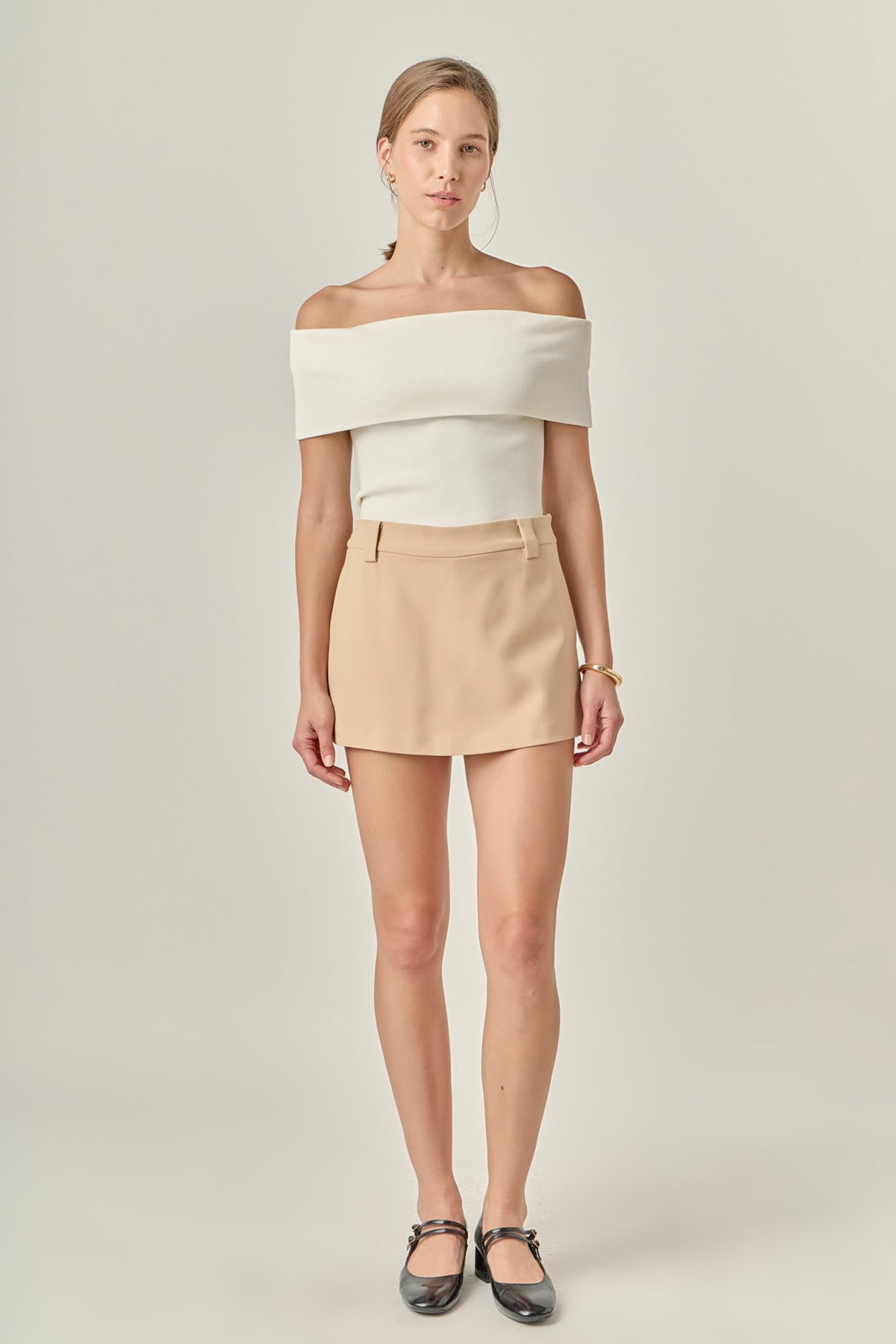 ENGLISH FACTORY - Low Rise Mini Skort - SKORTS available at Objectrare