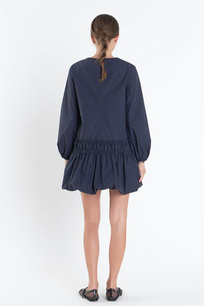 ENGLISH FACTORY - Bubble Hem Dress - DRESSES available at Objectrare