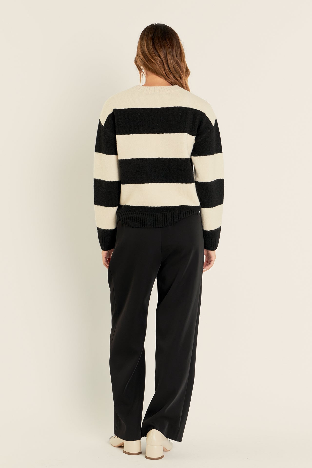 ENGLISH FACTORY - Bold Stripe Knit - SWEATERS available at Objectrare