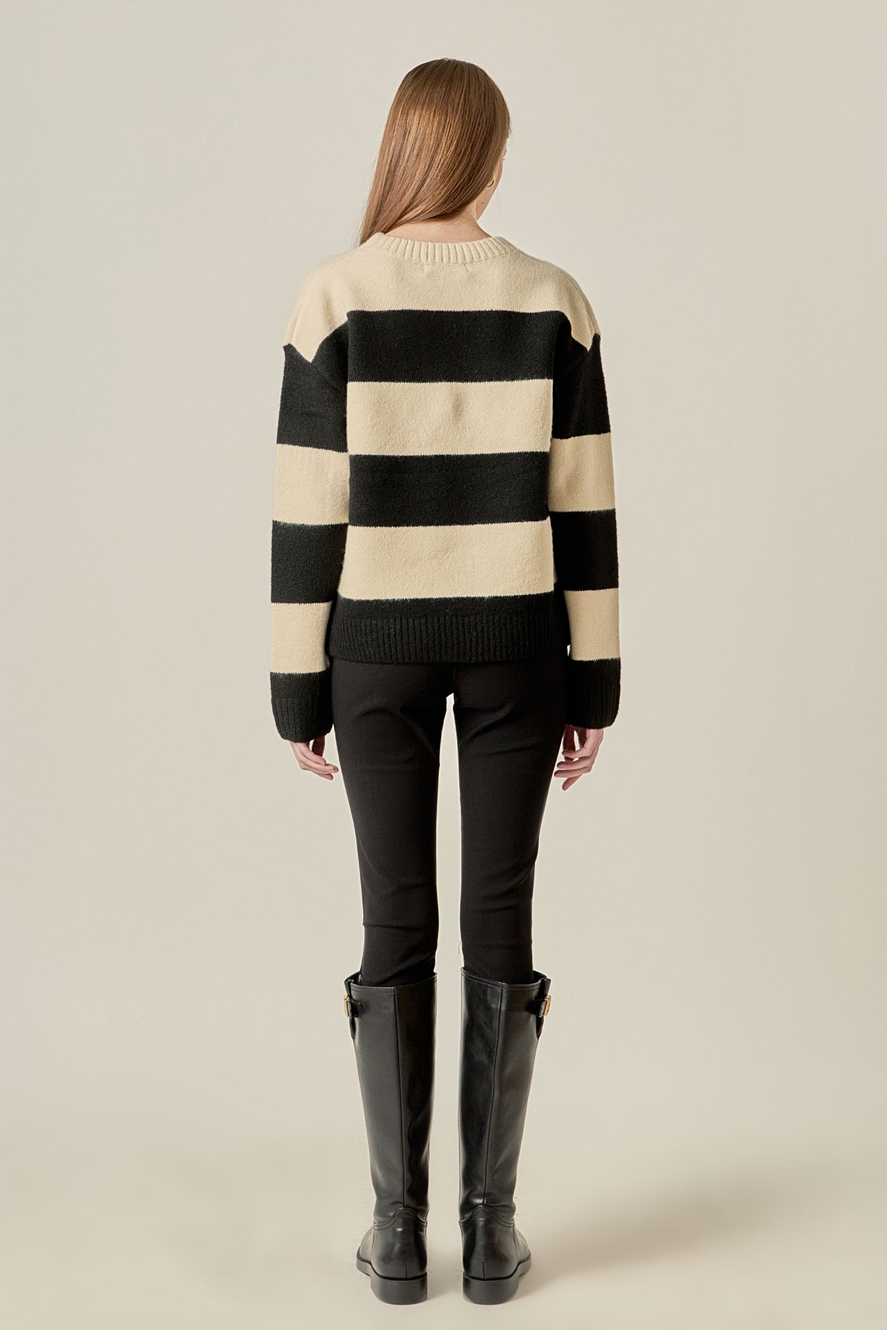 ENGLISH FACTORY - Bold Stripe Knit - SWEATERS available at Objectrare