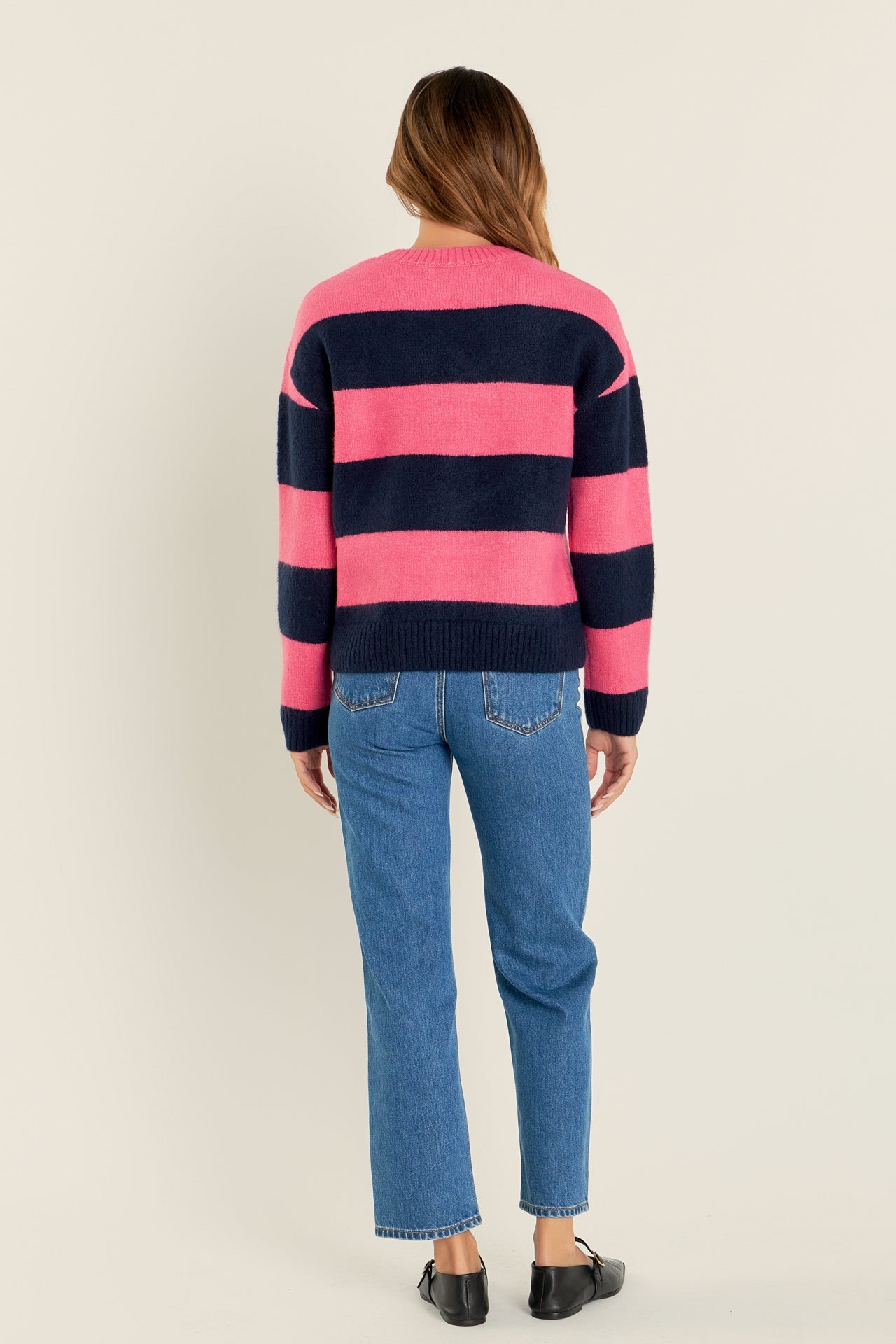 ENGLISH FACTORY - Bold Stripe Knit - SWEATERS available at Objectrare