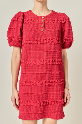 ENGLISH FACTORY - Smocked Mini Dress - DRESSES available at Objectrare