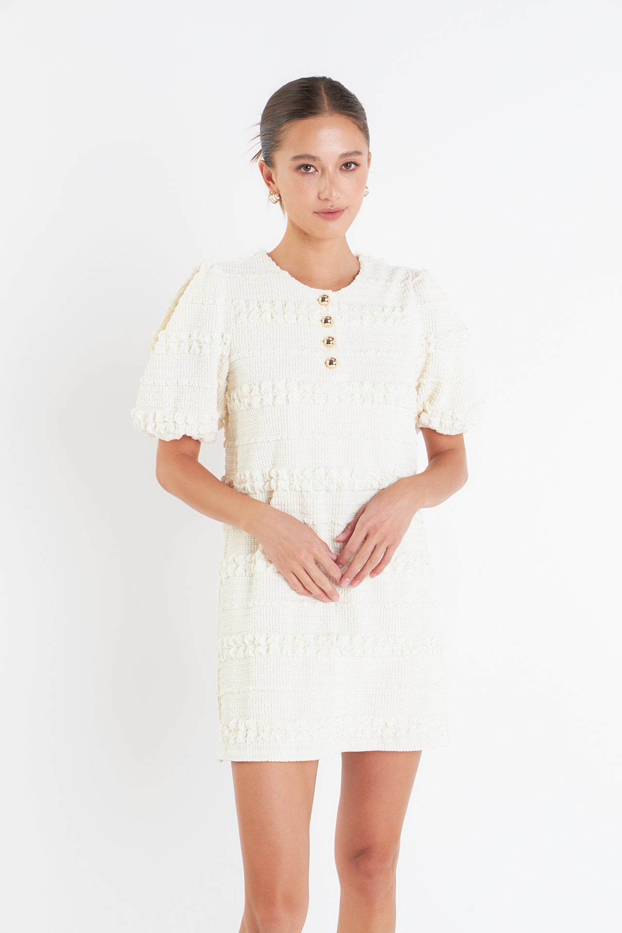 Smocked Mini Dress