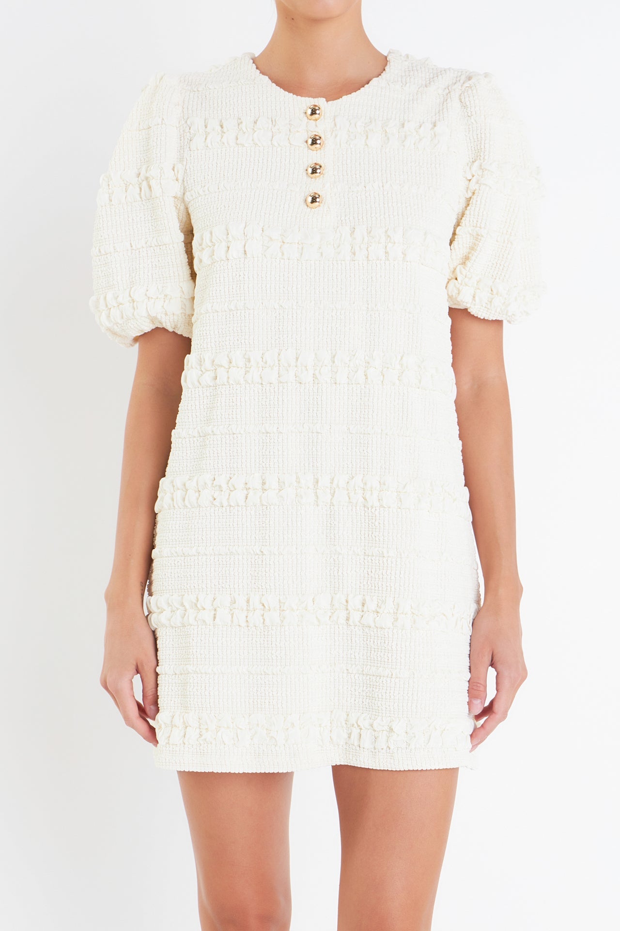 Smocked Mini Dress