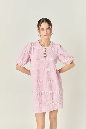 ENGLISH FACTORY - Smocked Mini Dress - DRESSES available at Objectrare