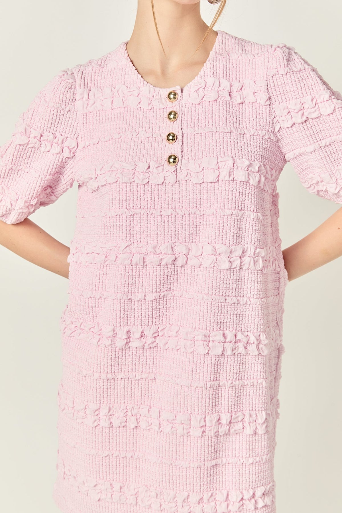 Smocked Mini Dress