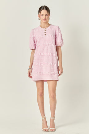 ENGLISH FACTORY - English Factory - Smocked Mini Dress - DRESSES available at Objectrare