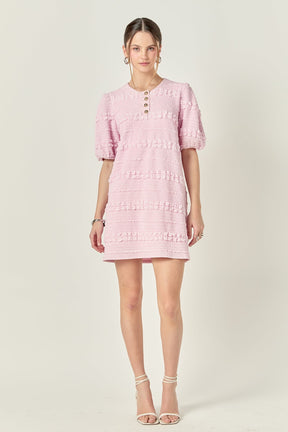 ENGLISH FACTORY - Smocked Mini Dress - DRESSES available at Objectrare