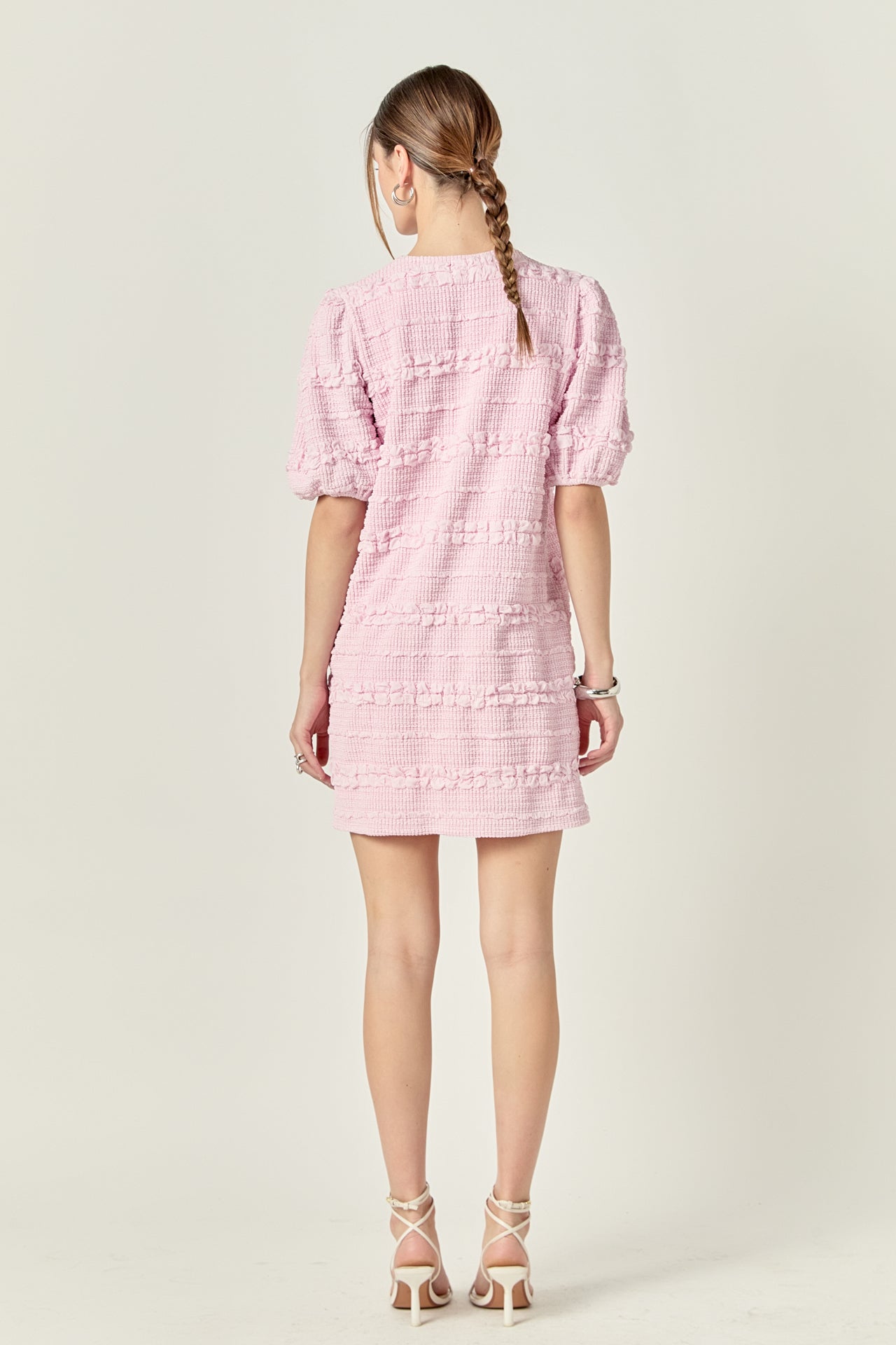 ENGLISH FACTORY - Smocked Mini Dress - DRESSES available at Objectrare