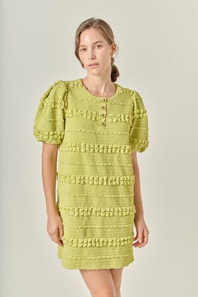 ENGLISH FACTORY - Smocked Mini Dress - DRESSES available at Objectrare