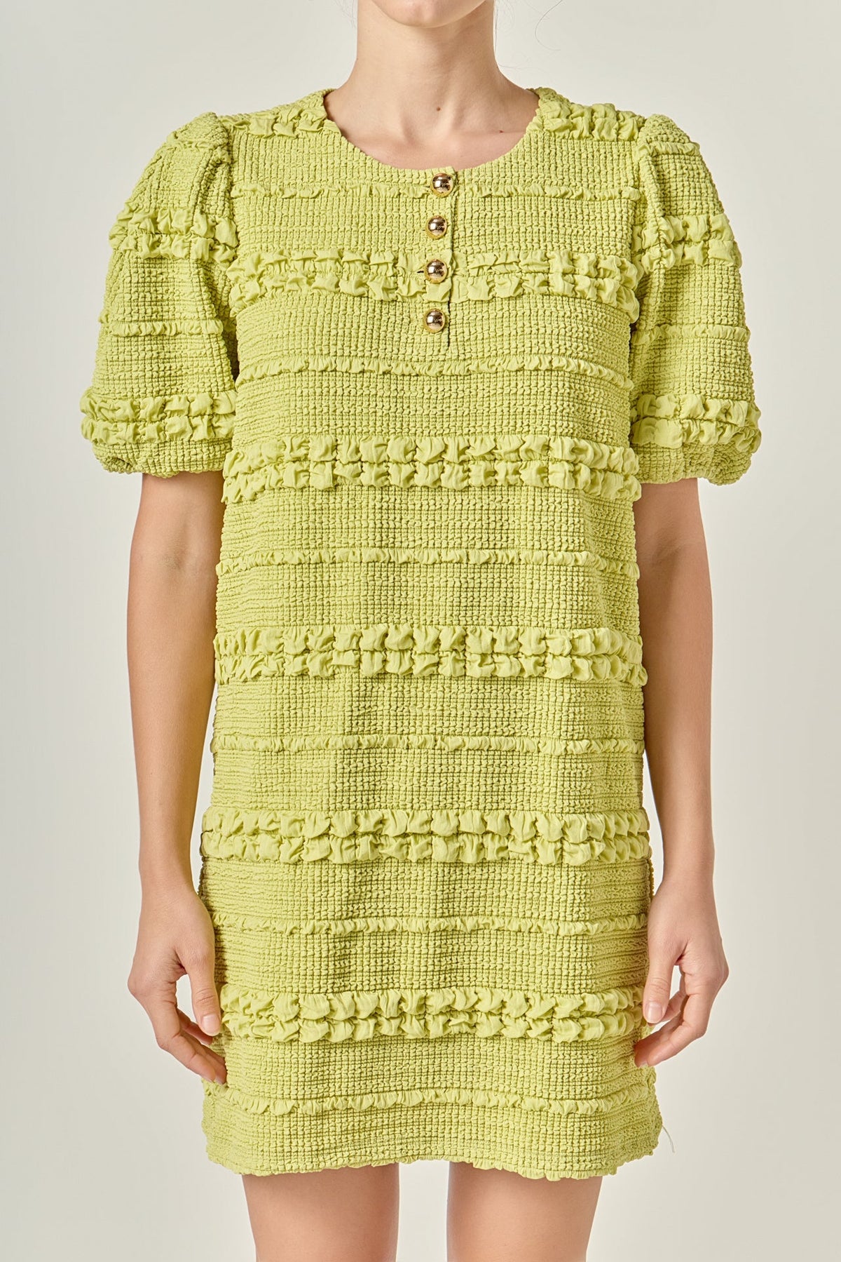 Smocked Mini Dress