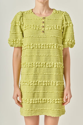 ENGLISH FACTORY - Smocked Mini Dress - DRESSES available at Objectrare