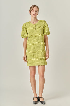 ENGLISH FACTORY - Smocked Mini Dress - DRESSES available at Objectrare
